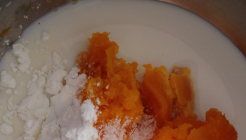 南瓜牛奶小方的做法