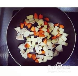 番茄鸡肉浓情焗饭