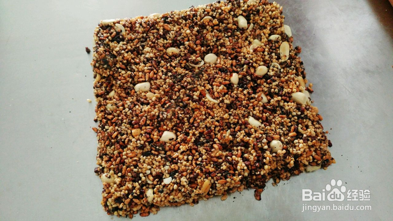 油紫油黄花生糖的做法