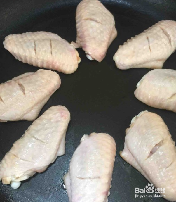 无油可乐鸡翅家常做法