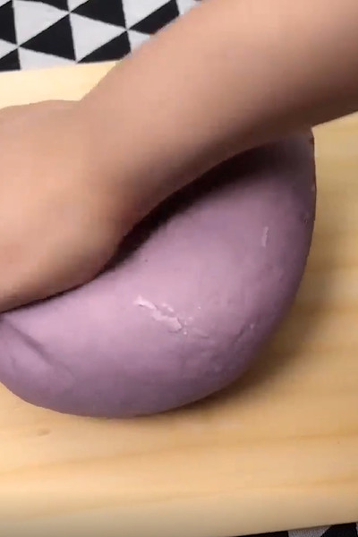 奶香紫薯大馒头怎么做？