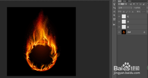 如何对火焰抠图(通道抠图法)