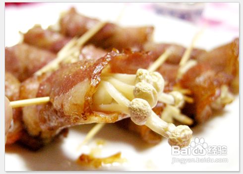 培根金针卷怎么做