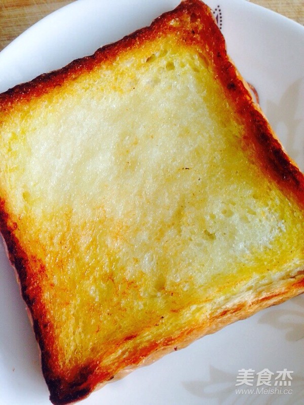 鸡蛋蜂蜜烤吐司