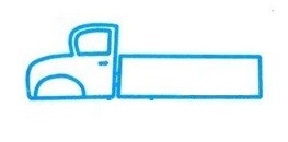 简笔画系列：如何画一辆货车