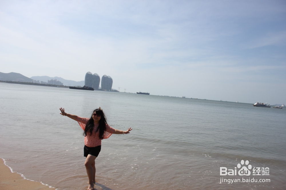 3月的海南三亚湾