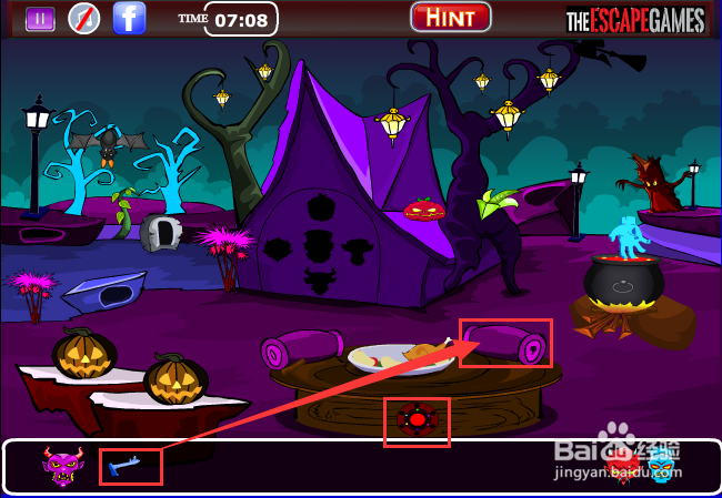 Flash游戏攻略：[21]汤姆万圣节逃脱