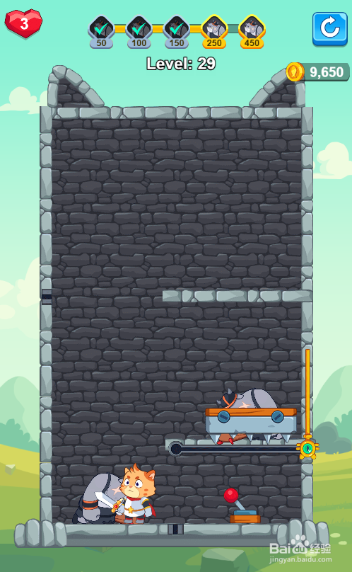 The Rise of Cat Hero的Level 29怎样过关