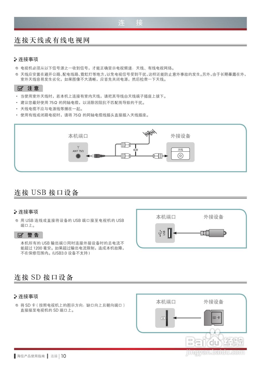 海信LED65K580X3D液晶彩电使用说明书:[2]