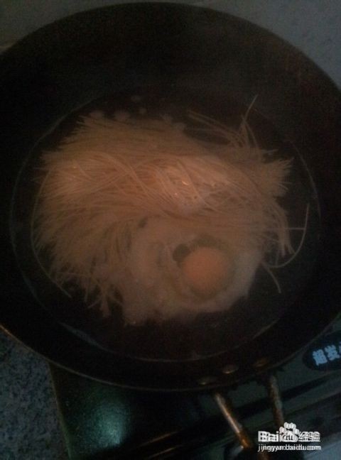 面条荷包蛋的做法