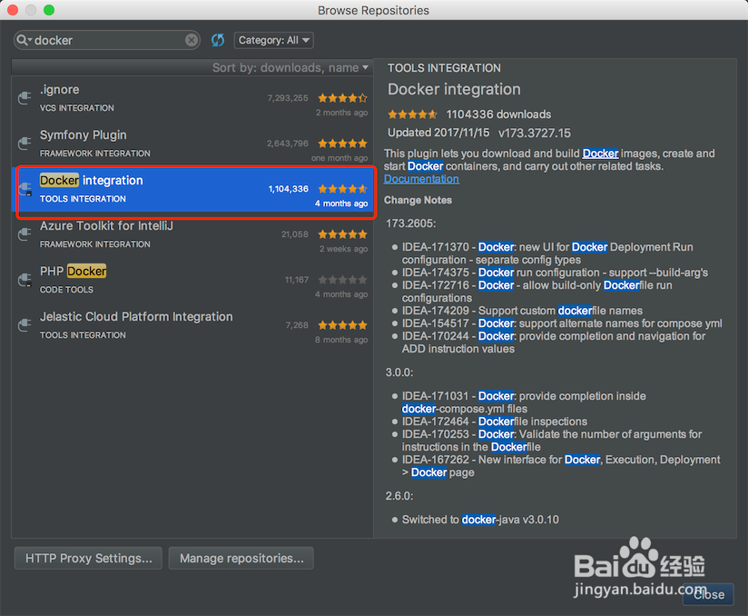 springboot持续构建之intellij IDEA连接docker