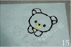 彩绘拉拉熊蛋糕卷