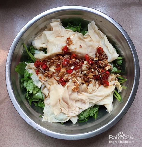 凉拌油豆皮的做法