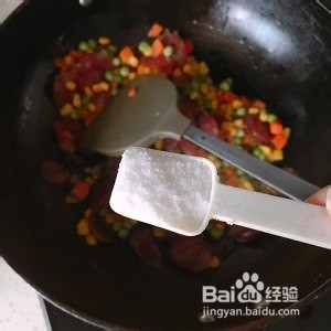 腊肠焖饭的做法