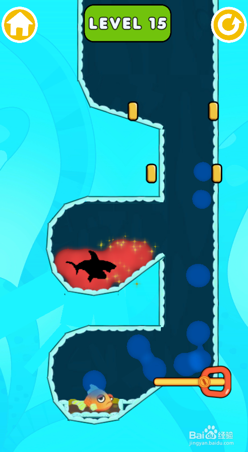 如何营救小金鱼（Level 15）