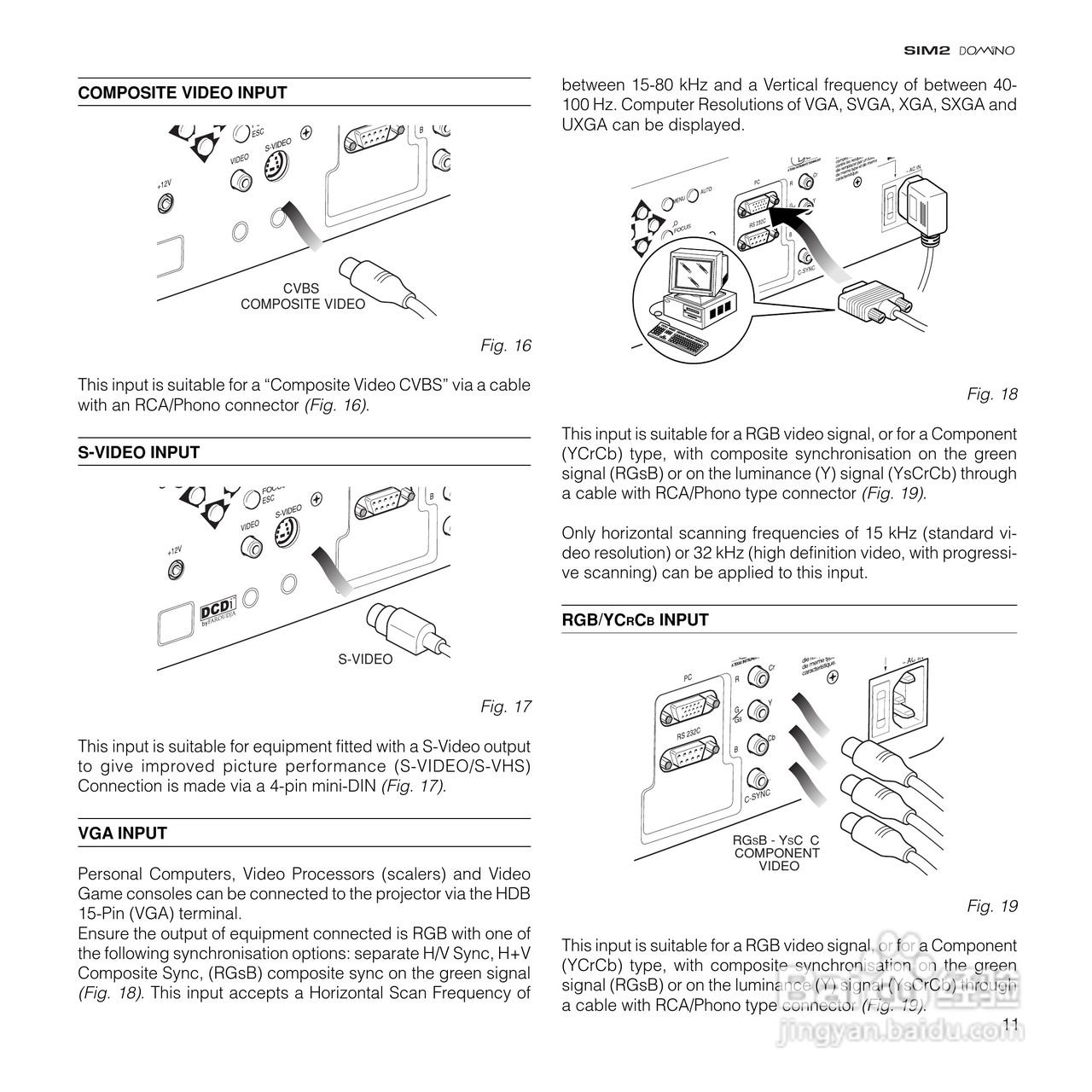 SIM2 DOMINO 18投影机说明书:[2]