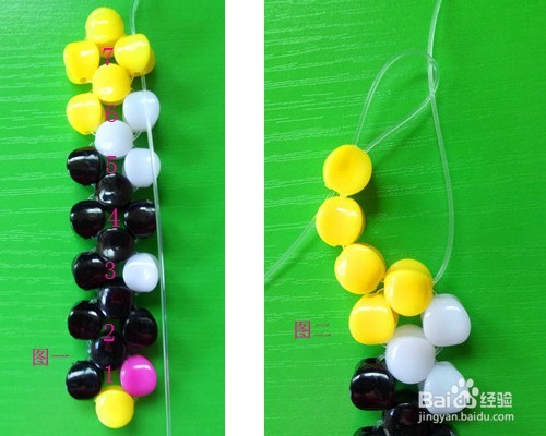 史努比串珠杯垫制作方法