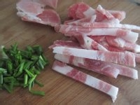 蒿子秆炒肉的做法