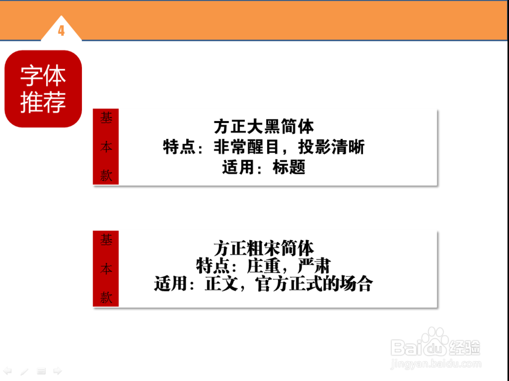 PPT制作教程：[1]PPT字体设置