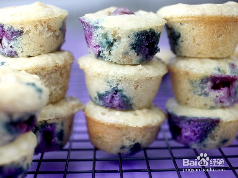如何做出好吃的蓝莓燕麦蛋糕