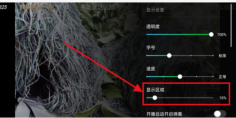 爱奇艺怎么把弹幕调成一行字
