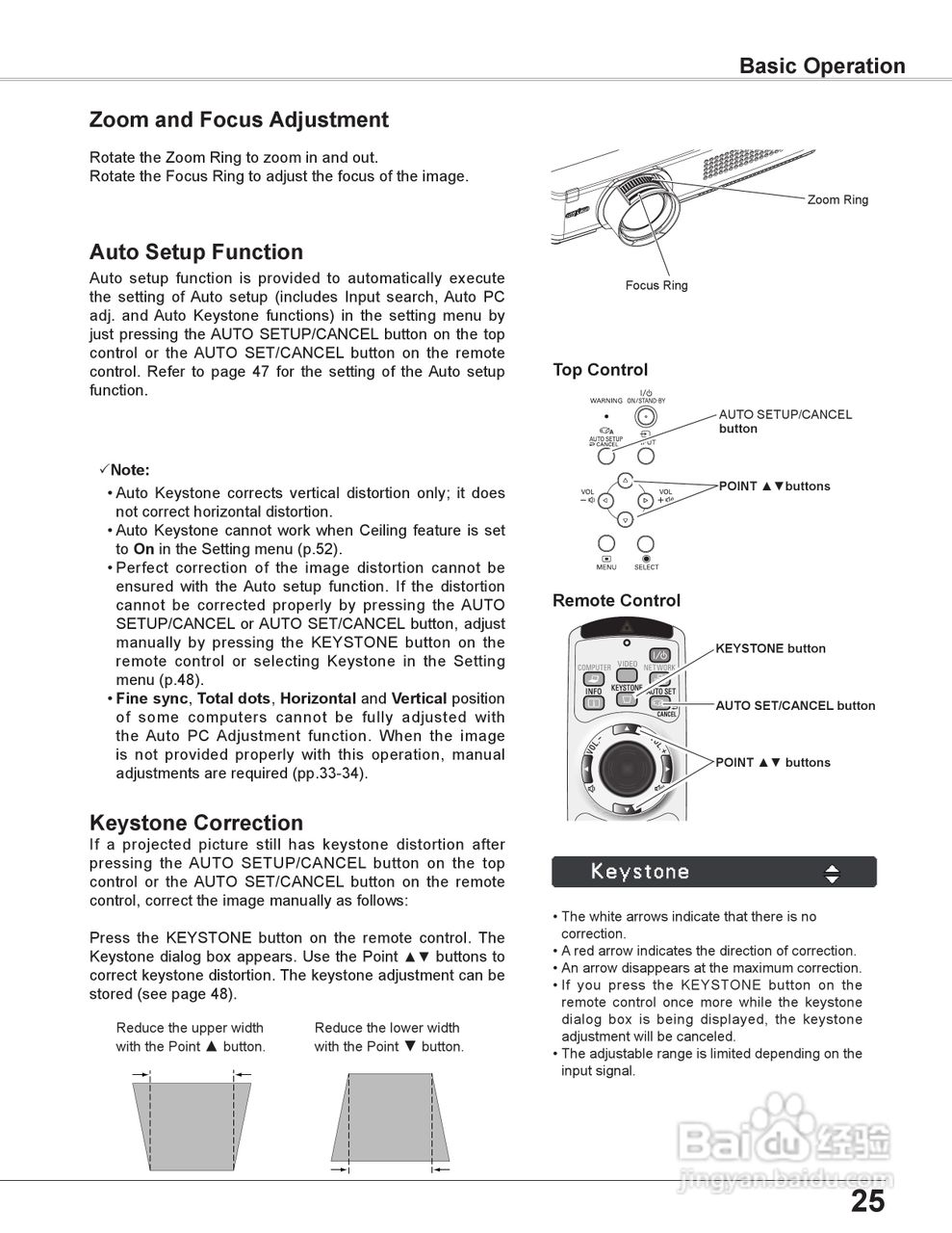 三洋 PLC-XU305A投影机说明书:[3]