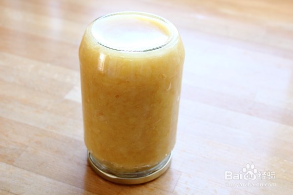 在家自制苹果酱