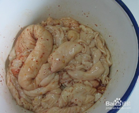 猪大肠怎么腌制烘干