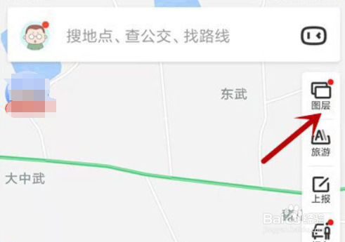 苹果手机的百度地图怎么查看5g信号区域