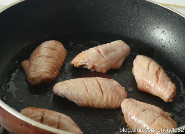 开胃茄汁煎鸡翅