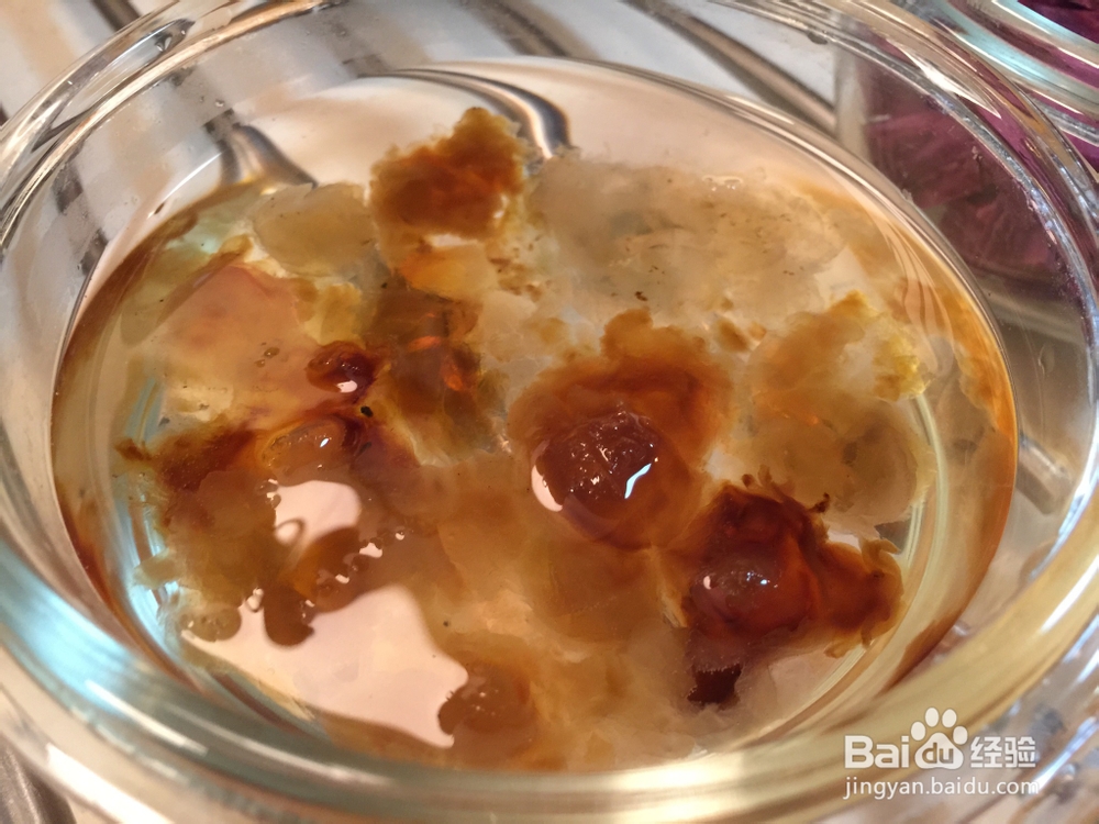 老厨师教你做皂角米紫薯银耳羹