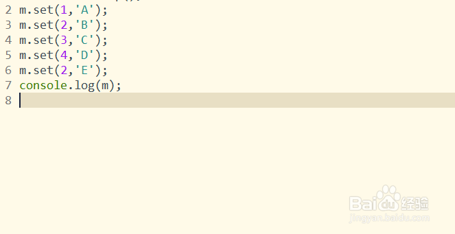 如何给ES6中新数据结构Map添加元素和获取元素