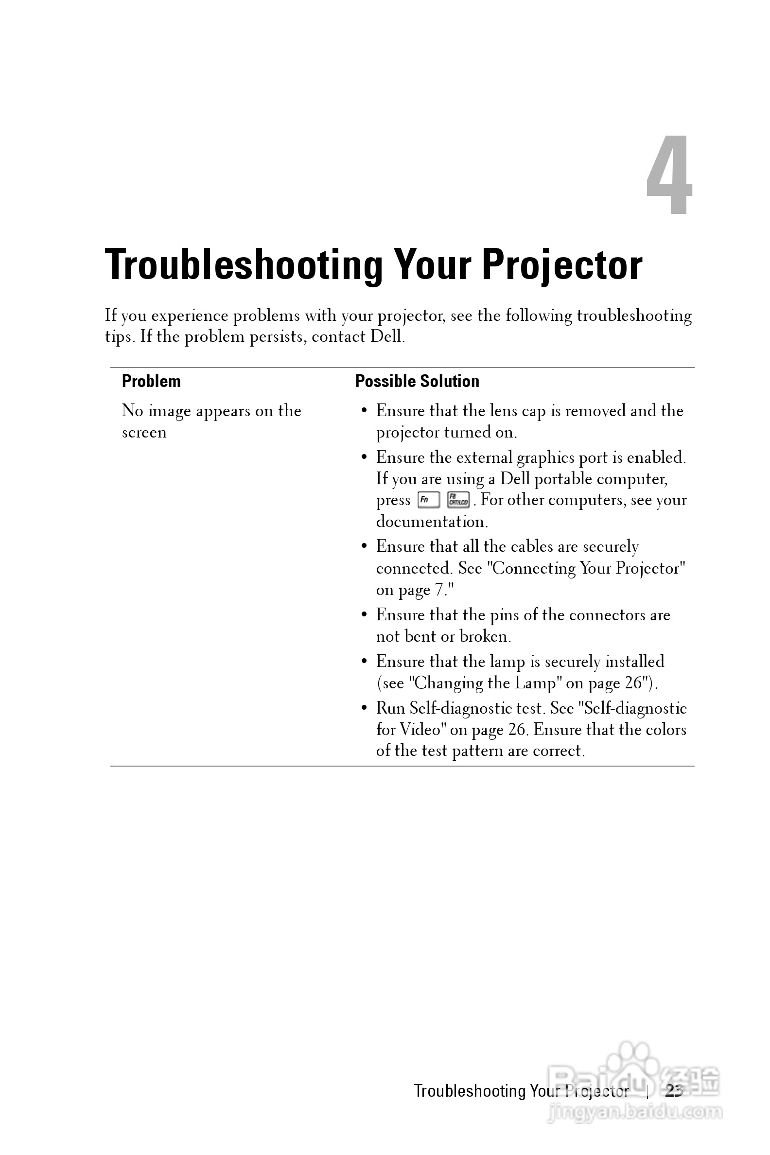 DELL Dell 3400MP Projecto投影机说明书:[3]