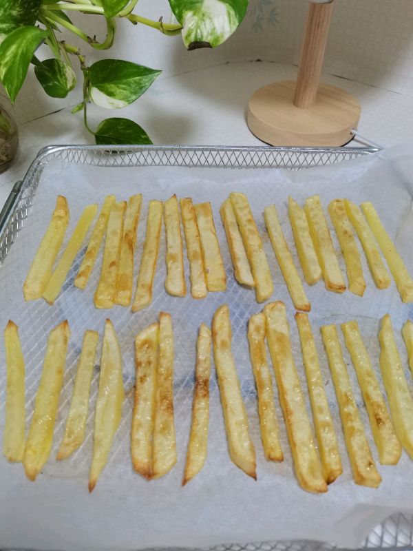 自制无油炸薯条