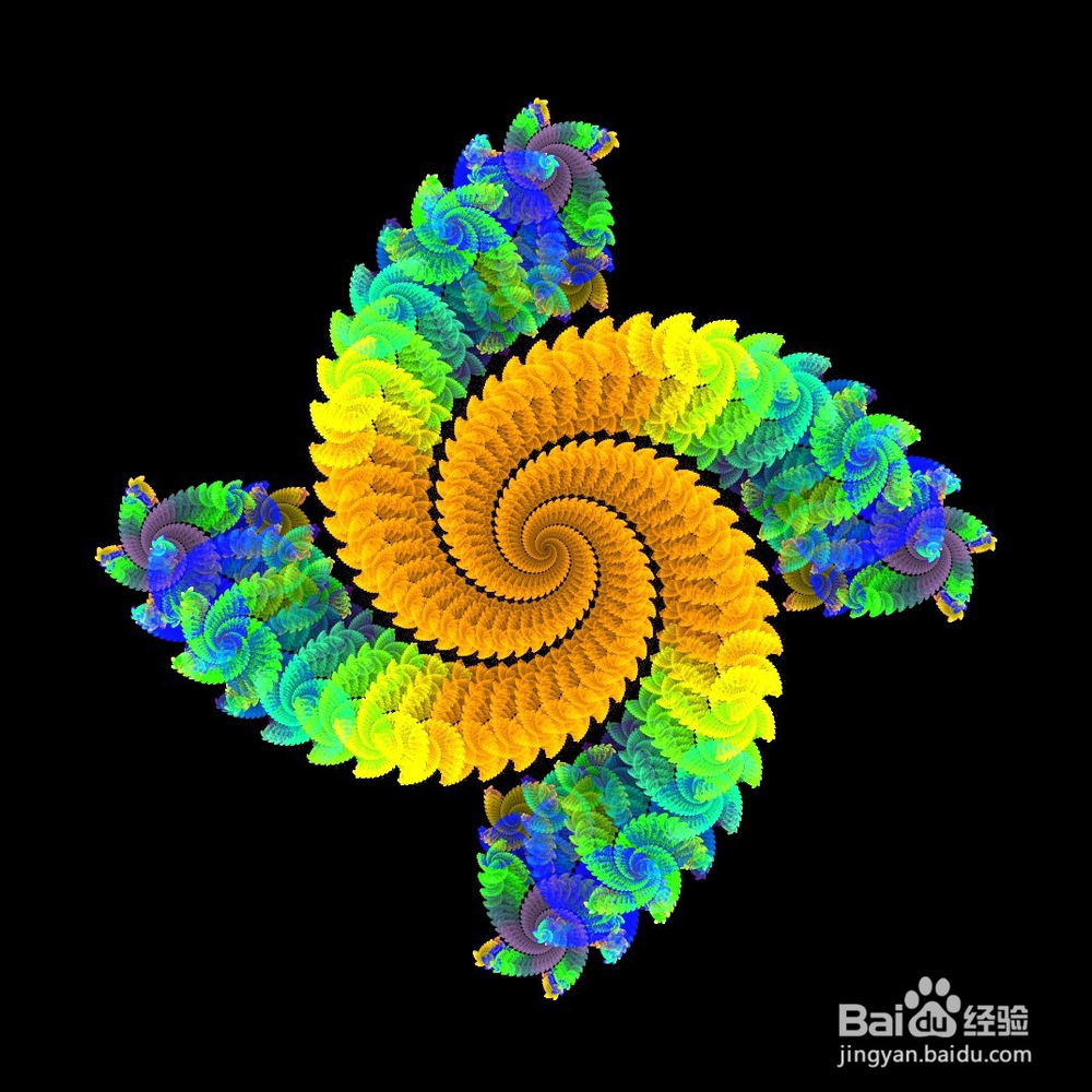 【Apophysis】绘制精美的螺旋图形