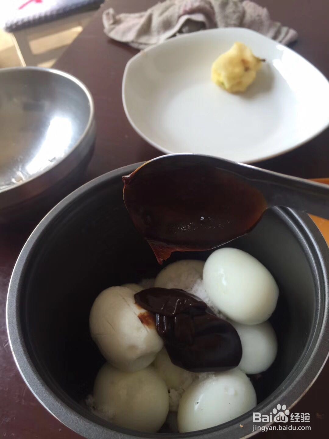 电饭煲卤蛋的做法