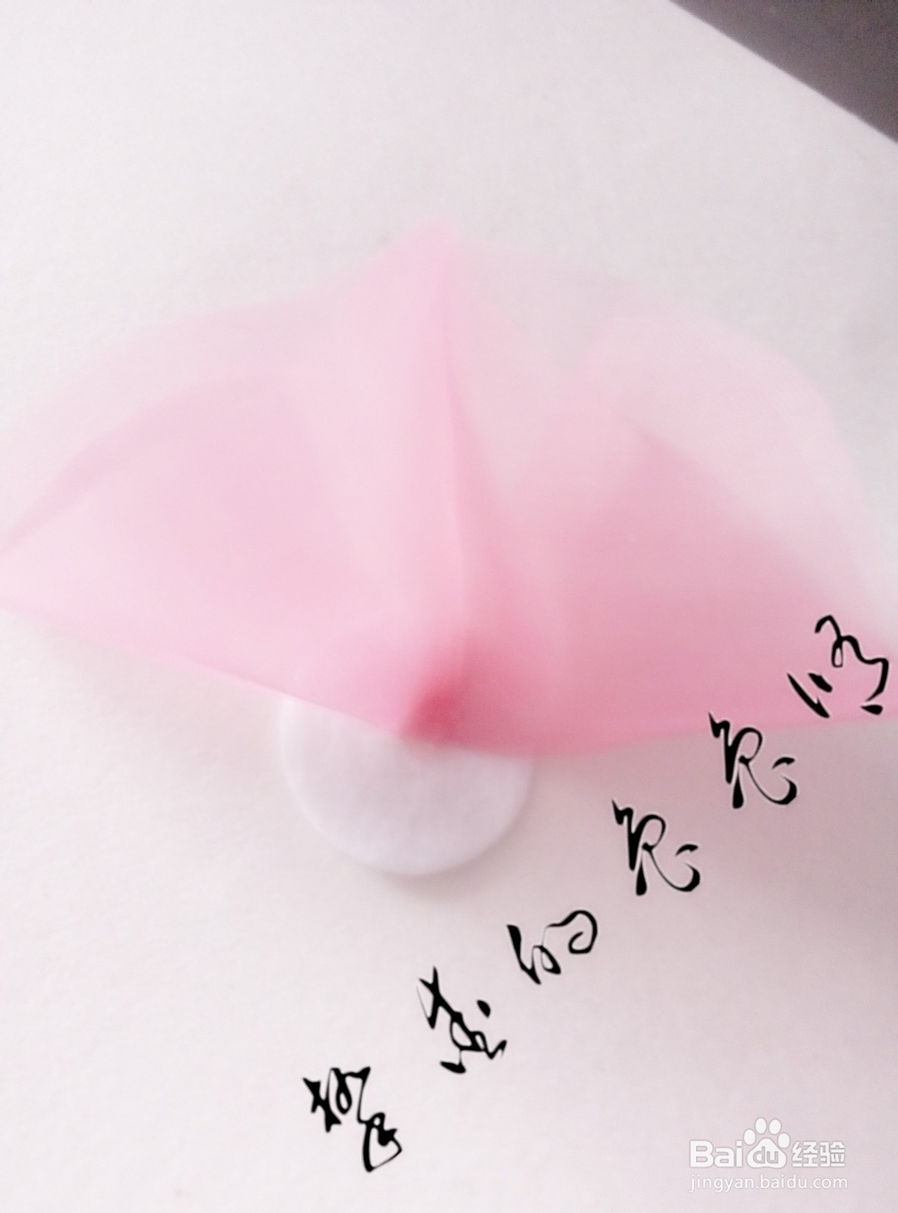 圆片旋转花发夹