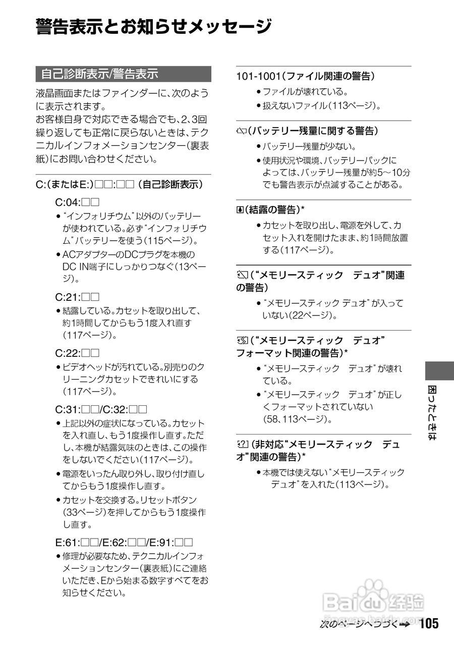SONY HDR-HC3摄像机说明书:[11]