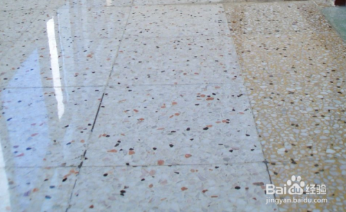 水磨石地面怎么清洗亮