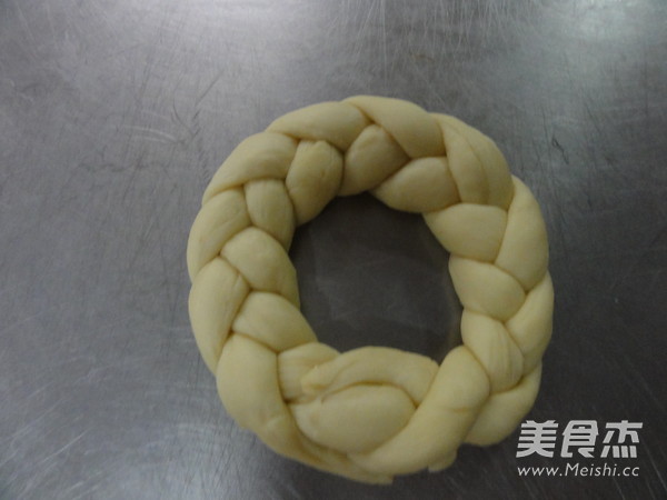圣诞花环面包