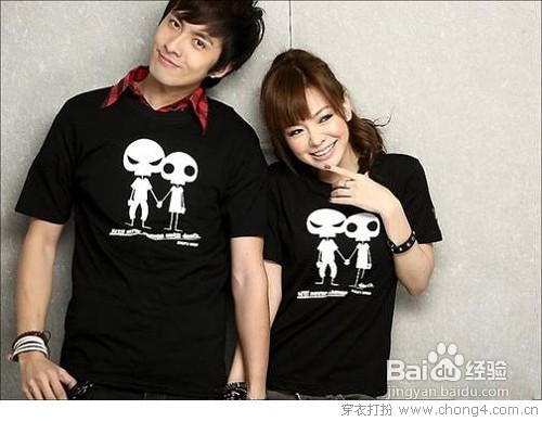 教你选择休闲个性情侣装
