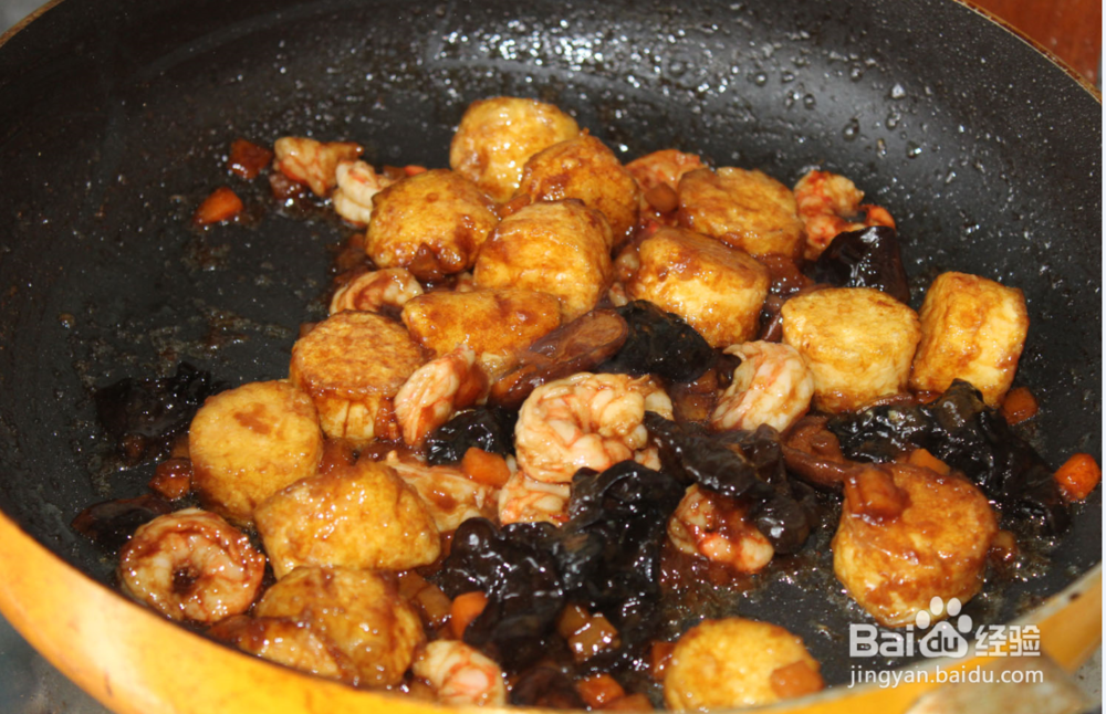 日本豆腐的做法——红烧日本豆腐