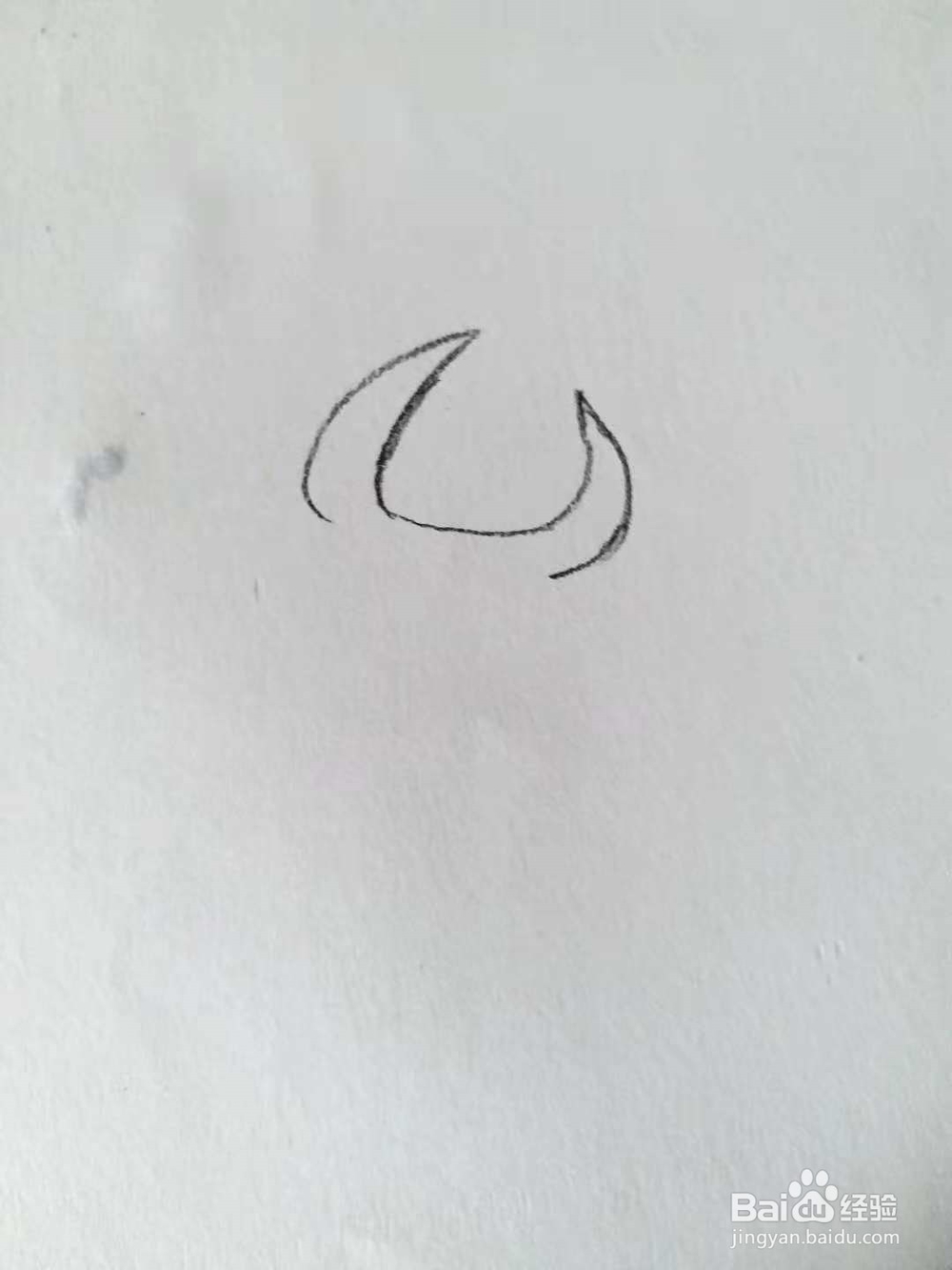 奶牛的简笔画法（三）