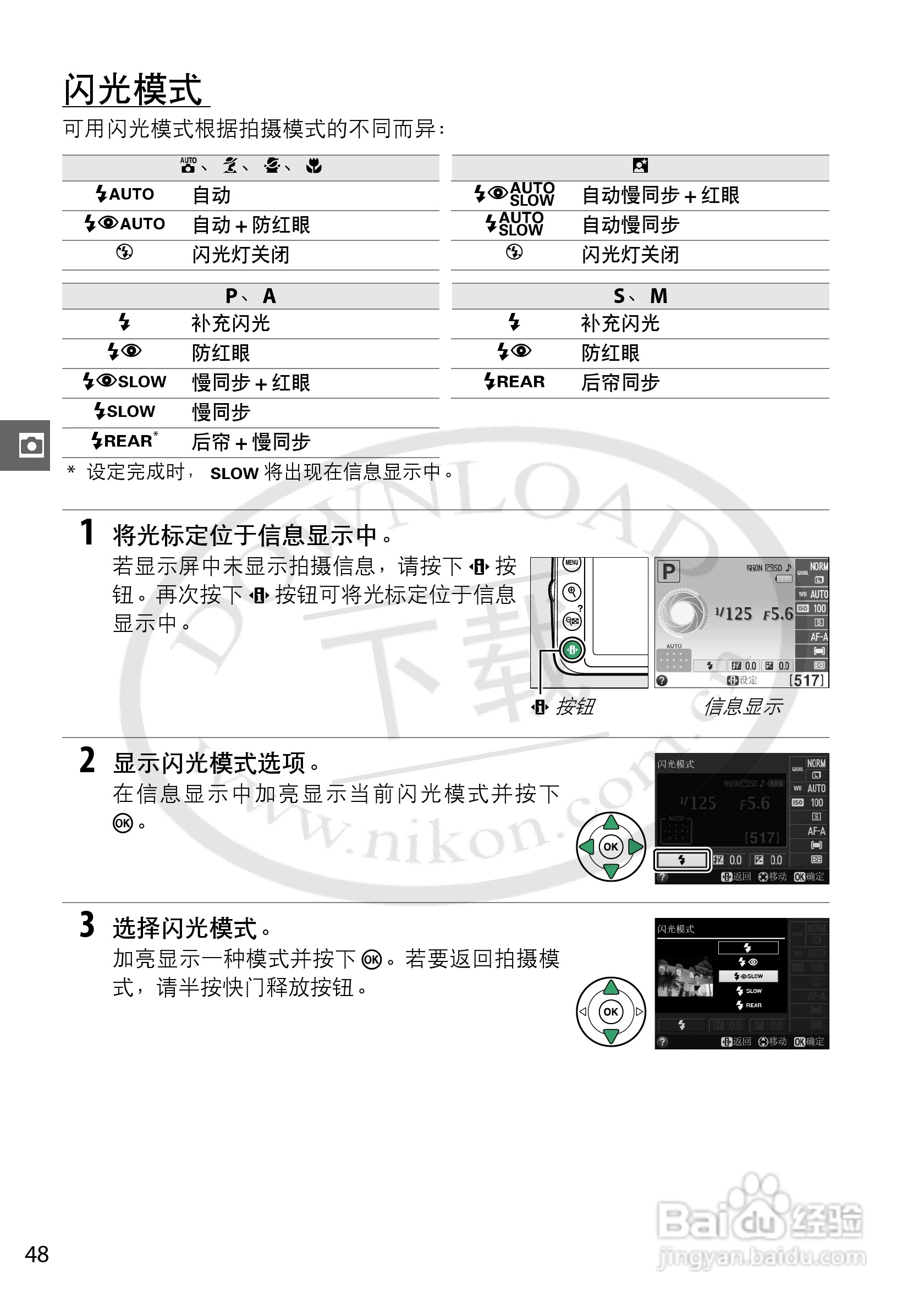 尼康NIKON D3200数码相机使用说明书:[7]