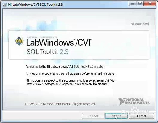 LabWindows CVI-SQL工具包