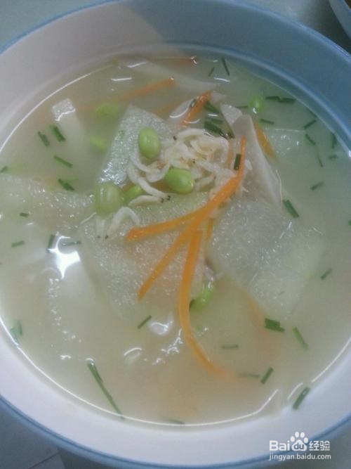 冬瓜虾皮汤的禁忌