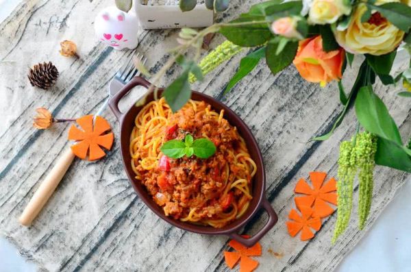 番茄牛肉意大利面