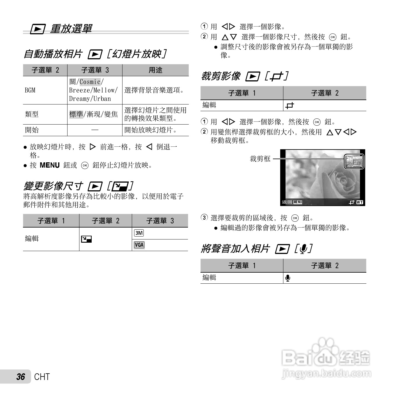 奥林巴斯TG-630数码相机说明书:[4]