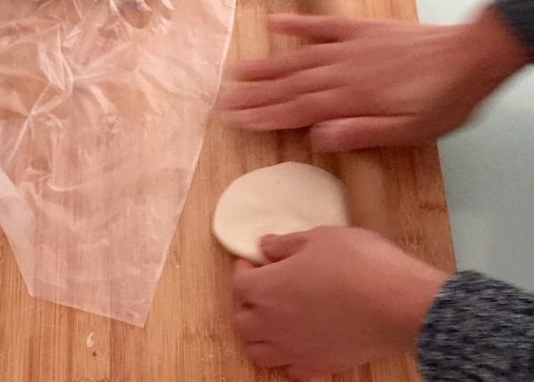 萝卜丝素馅包子