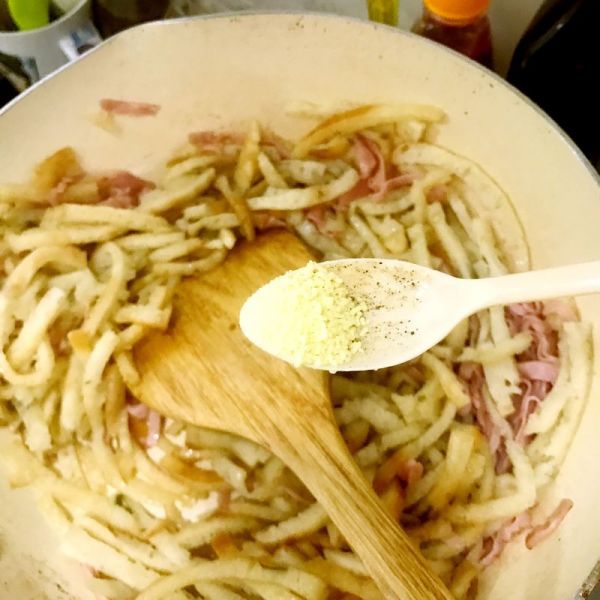 火腿鸡蛋煎土豆